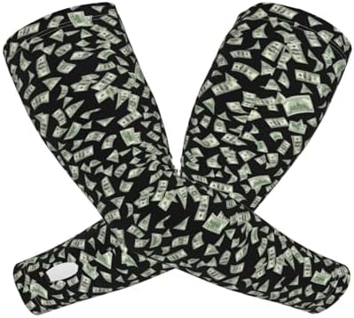 Unisex Quick Dry Sun Protection Cooling Arm Sleeves for Hiking and Fishing