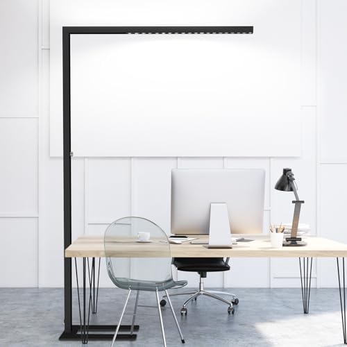 STERREN 77 LED Floor Lamp with Dimming and Natural Light - Black