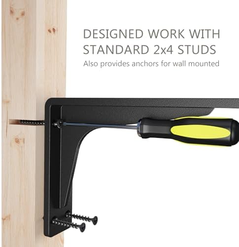 18 Inch Heavy Duty Shelf Brackets 6-Pack