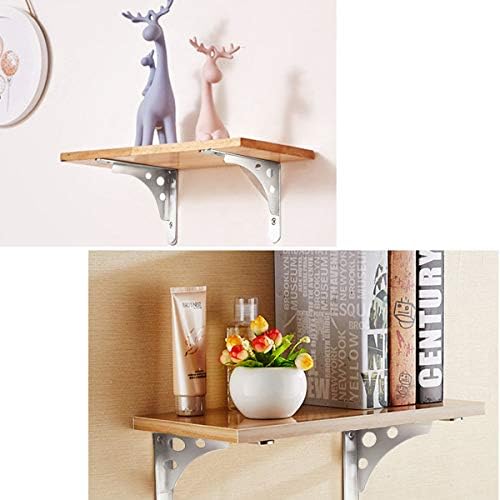 CBTONE 8 Inch Heavy Duty Shelf Bracket Pack of 4