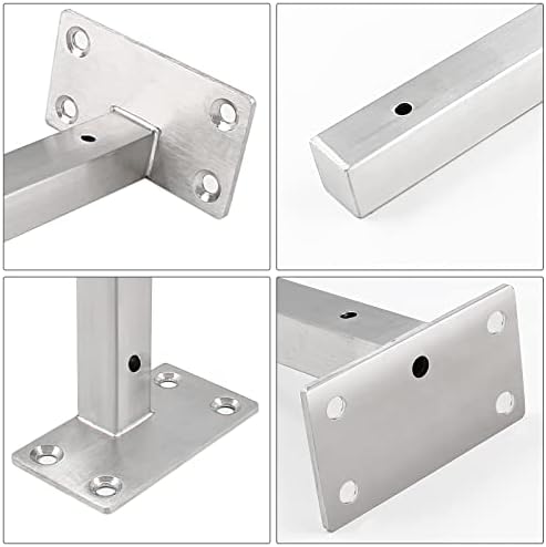Luomorgo 4 Pcs Heavy Duty Floating Shelf Bracket