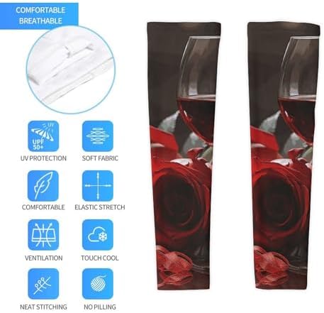 Cooling Arm Sleeves for Sun Protection and Sports