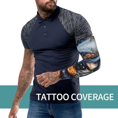 Unisex Cooling Arm Sleeves for Sun Protection