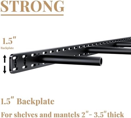 Craftersmark 1pc Heavy Duty Floating Shelf Bracket with Tools