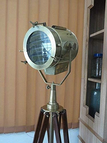 Antique Design 68 Inch Nautical Search Light with Adjustable Tripod Stand