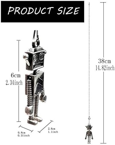 12 Inch Antenna Robot Pendant Ceiling Fan Danglers