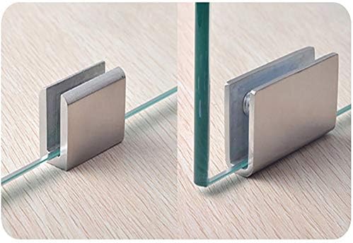 4Pcs Adjustable 304 Stainless Steel Shelf Clamps