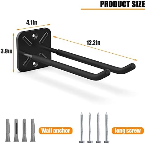 Dobures 124 Inch Heavy Duty Garage Hooks 2-Pack