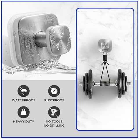 Heavy Duty Suction Cup Hooks for Shower and Wall