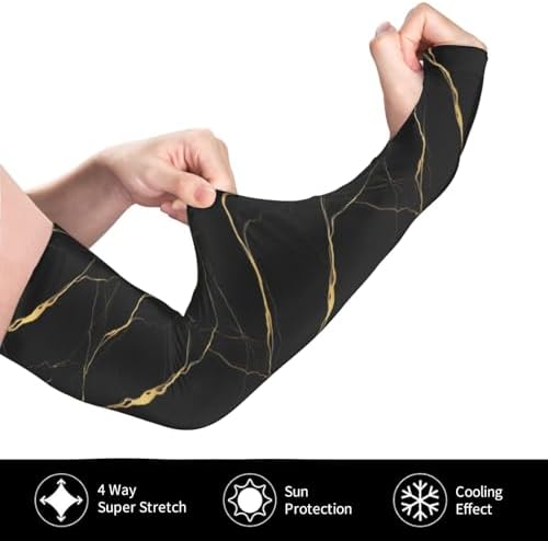 Cooling Compression Arm Sleeves for Men Women Cycling Running 1