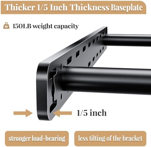 Craftersmark 1pc Heavy Duty Floating Shelf Bracket with Tools