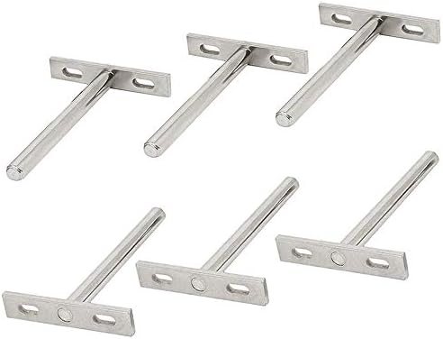 6Pcs 3 Inch Invisible Floating Shelf Brackets