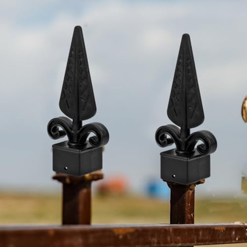 BESPORTBLE Fence Finials 10pcs Gothic Plastic Post Caps