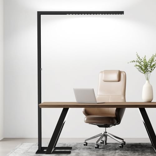 STERREN 77 LED Floor Lamp with Dimming and Natural Light - Black