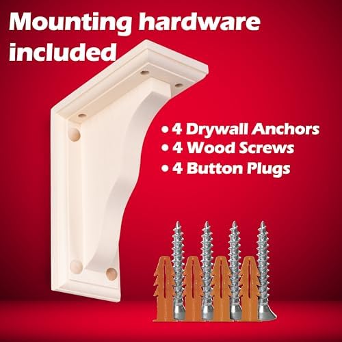 Waddell Two-Way Corner Bracket 9x7x35 Inch