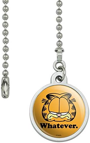 GRAPHICS AND MORE Garfield Whatever Face Pull Chain Ornament
