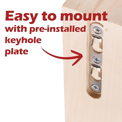 WADDELL Two-Way Corner Bracket - Unfinished Hardwood