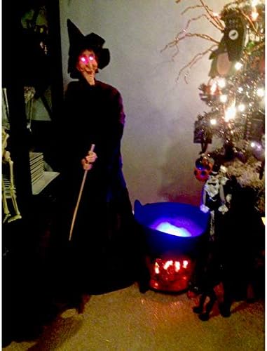 Halloween Party Mist Maker with 12 LED Light Effects