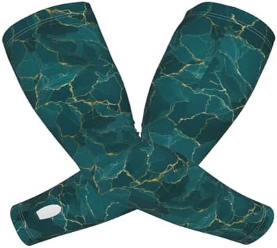 Unisex Non-Slip Sun Protection Cooling Arm Sleeves for Sports