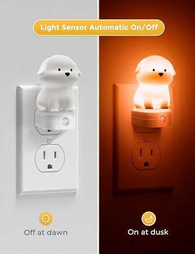 L LOHAS LED Plug In Night Light for Kids