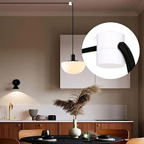 3 Pack White Swag Hooks for Ceiling Lights and Pendant Lights