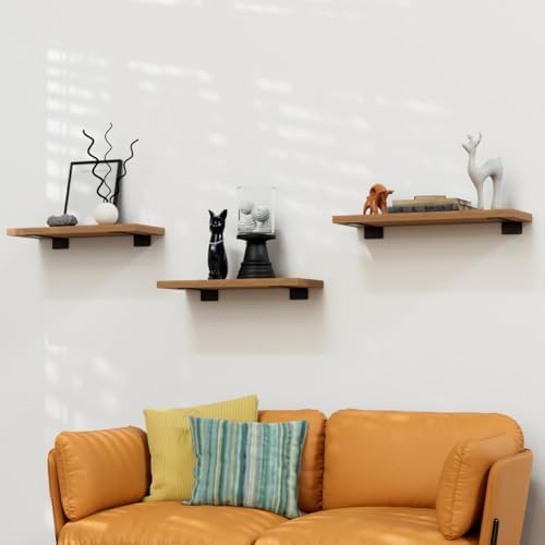 LEOPO 6 Inch Floating Shelf Brackets 6 Pack