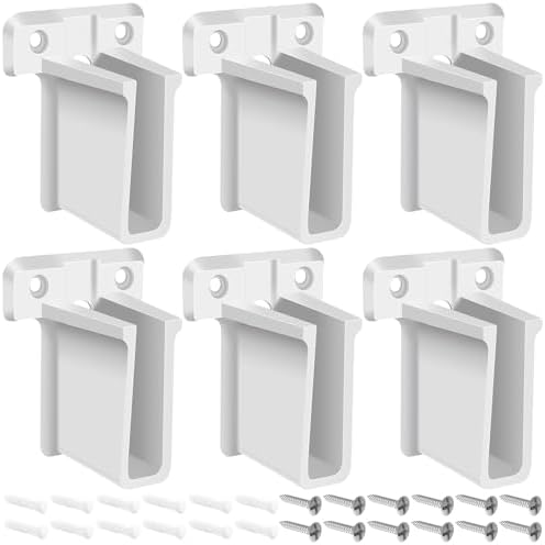 Sel Natural 6 Pack Wire Shelf End Brackets