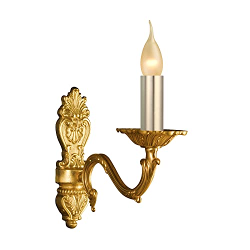 MECCANIXITY Candle Socket Covers 3Pcs Nickel 39 Inch Tall Metal Chandelier Sleeves