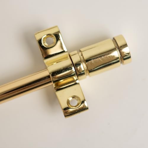 Brass Bee Stair Rods with Piston Finials