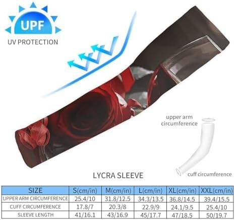 Cooling Arm Sleeves for Sun Protection and Sports