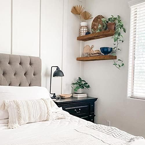 QEEIG Floating Shelves Wall Shelf 24 Inch Set