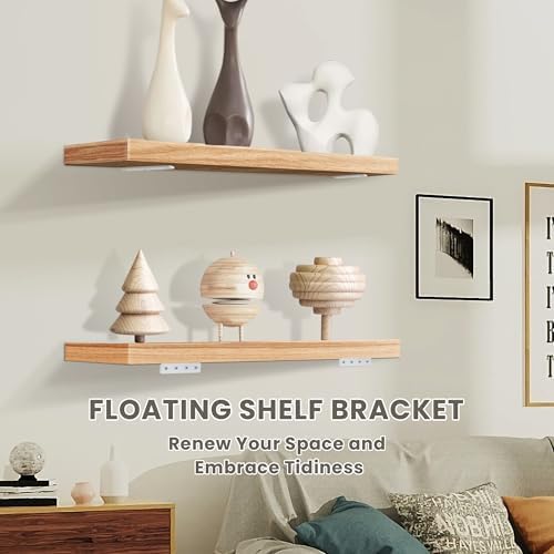 Alise 10 Inch Heavy Duty L Shelf Brackets Pack of 4