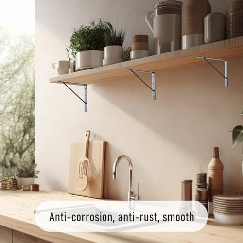 HOME MASTER HARDWARE 10 Pack 10x8 Shelf Brackets