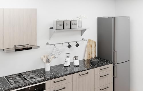 AmGood 12in x 36in Stainless Steel Wall Shelf Heavy Duty