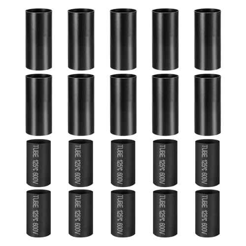PATIKIL 2 Inch Tall Candle Covers Sleeves 10Pcs Metal E12 Chandelier Socket Holder