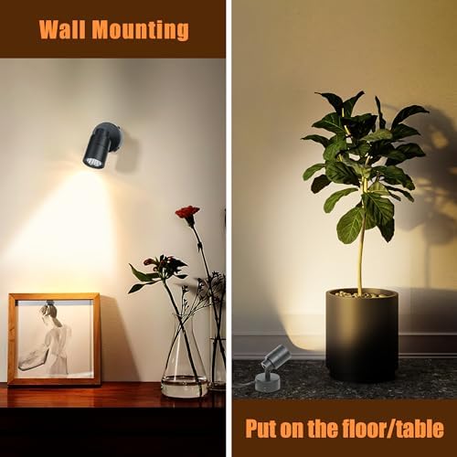 LED Spotlights Indoor 5W with Remote Control and Timer