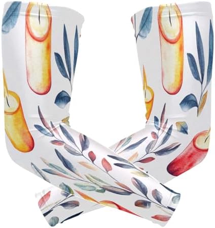 YETTASBIN UV Protection Arm Sleeves for Christmas Candles