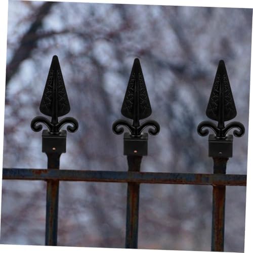 YARNOW 20pcs Plastic Fence Finials Durable Garden Decor Railing Caps