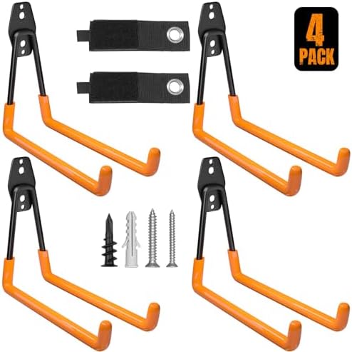Wallavant Garage Hooks Heavy Duty 6 Pack