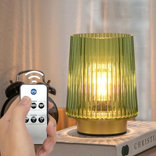 ULAROOM Dorm Battery Operated Lamp with Remote Control