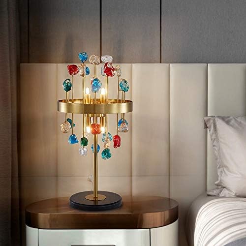 Telescope LED Desk Lamp 22 Inch Luxury Crystal Table Lamp
