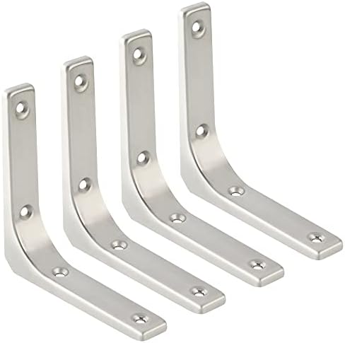 SAYAYO 4 Inch x 4 Inch Heavy Duty Floating Shelf Bracket