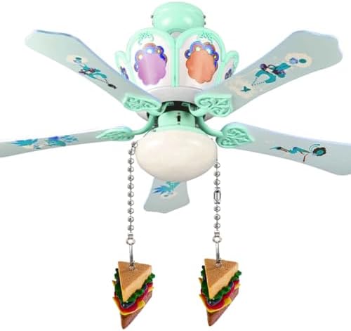 Ceiling Fan Pull Chain Extender 12 Inch Decorative Pendant