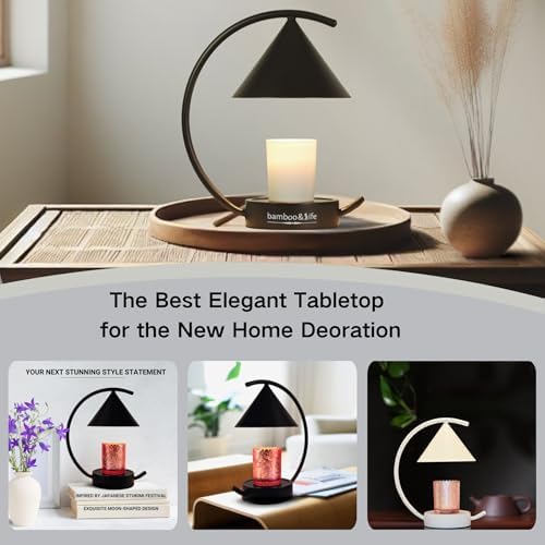 BambooLife Moonlit Touch Candle Warmer Lamp