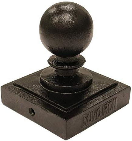 Nuvo Iron Ball Post Cap 3 12 x 3 12