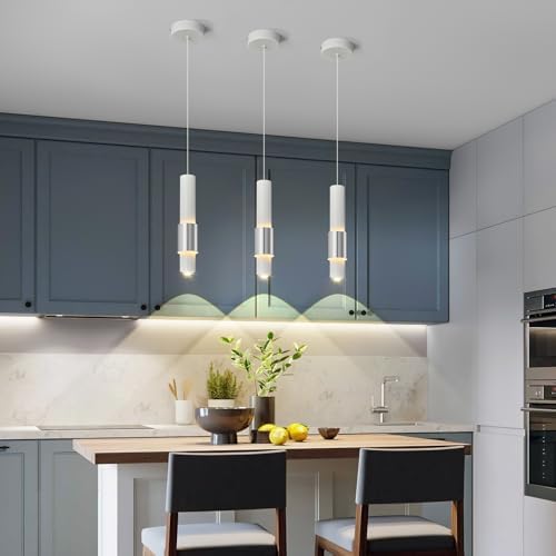 Modern Kitchen Island Dimmable LED Pendant Light 3 Pack