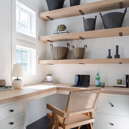 4 Pack 6 Inch Heavy Duty Floating Shelf Brackets