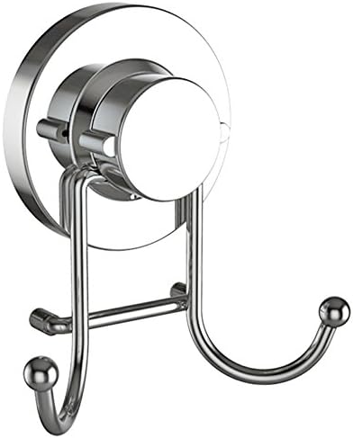 HOME SO Suction Cup Hooks for Glass and Tile - 15 lbs Capacity