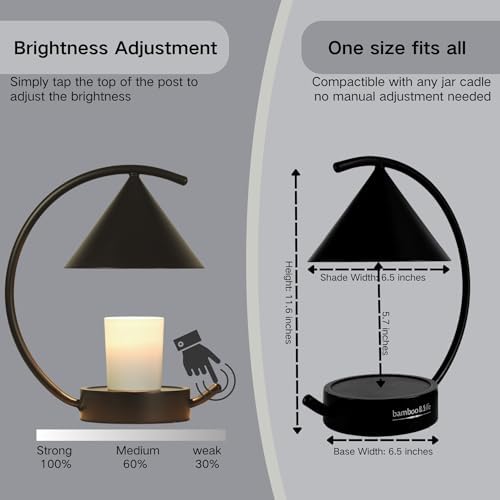 BambooLife Moonlit Touch Candle Warmer Lamp