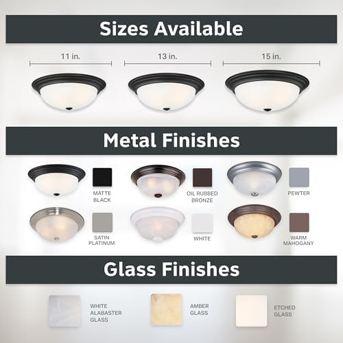 DESIGNERS FOUNTAIN Reedley 2-Light Flush Mount Ceiling Light
